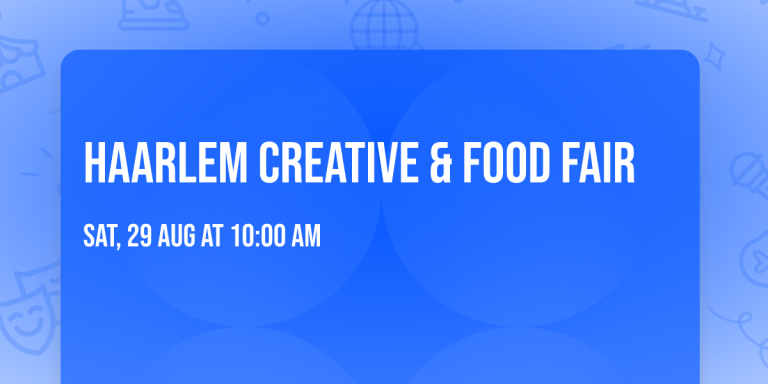 Haarlem Creative & Food Fair — markt-eten in Haarlem