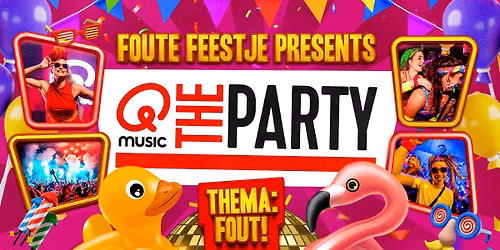 Foute Feestje in Haarlem: Qmusic The Party FOUT! — festival in Haarlem