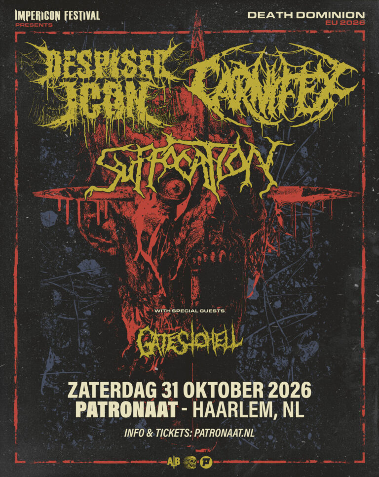Despised Icon + Carnifex + Suffocation + Gates to Hell — Muziek in Haarlem