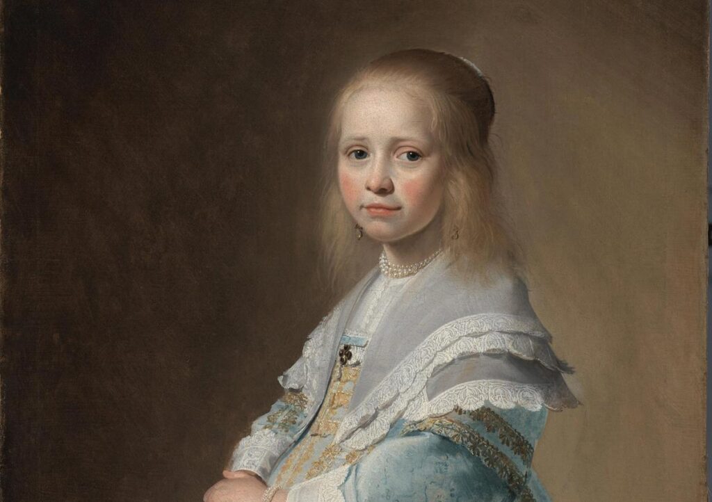 Het raadsel van het meisje in het blauw in Haarlem