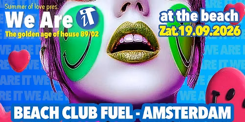 We are iT at the beach – The Golden Age of House Music 89/05 — uitgaan in Haarlem