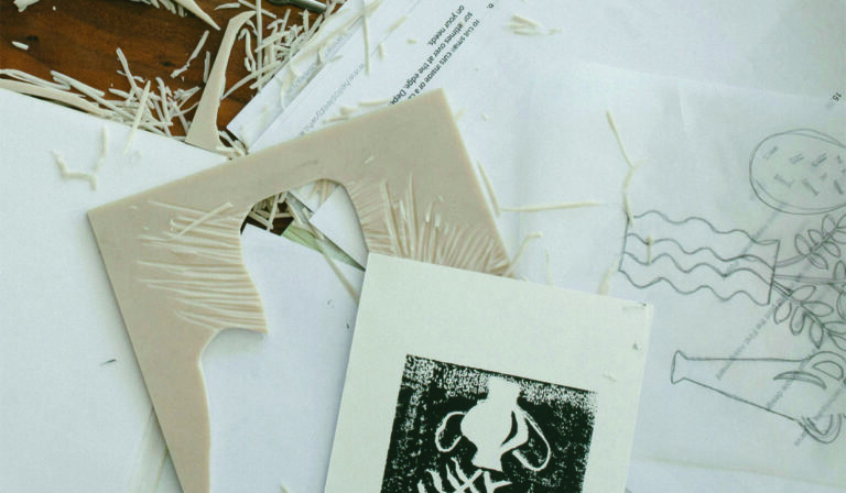 Avondeditie buurt atelier rozenprieel | linosnede — lezing in Haarlem