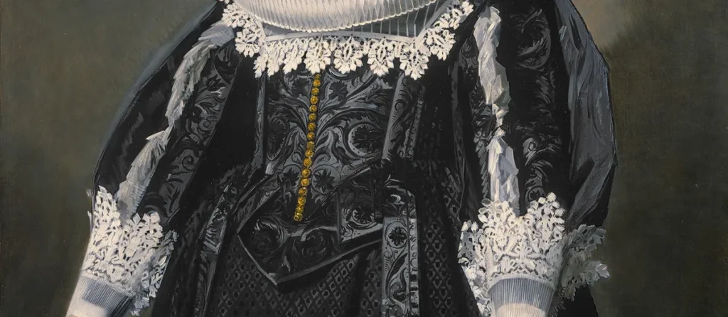 Kleding op de portretten van Hals en Rembrandt in Haarlem