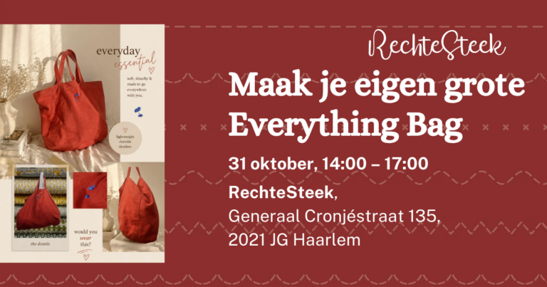 Everything Bag naaimiddag — uitgaan in Haarlem