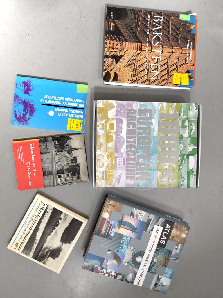 Architectuurboekenmarkt op 14 en 15 november — markt-eten in Haarlem