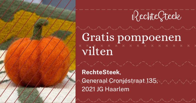 Gratis pompoenen vilten 🎃 — familie-kids in Haarlem