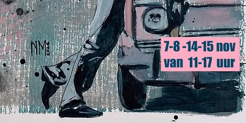 Finissage Expo Kunstlijn 2026 in Haarlem