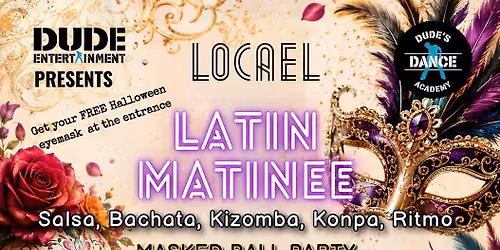 Latin Matinee @The Haarlem Station | Locael Centraal/ Masked Ball Edition in Haarlem