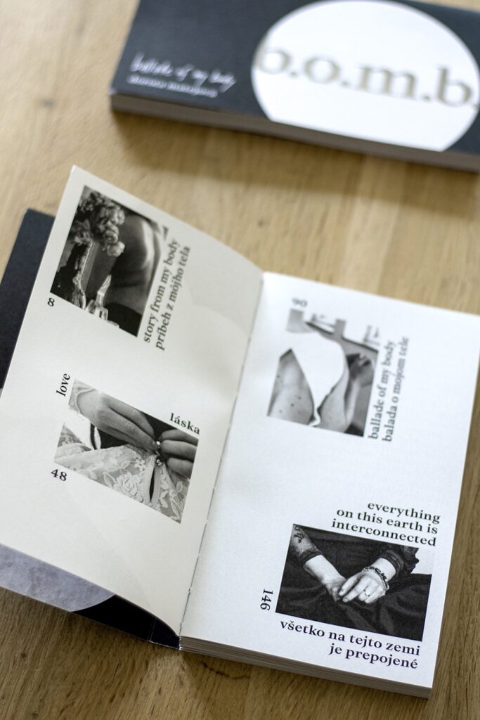 Book presentation / performance: b.o.m.b. ballade of my body by Dorota Matejová & Silver J. Bosch in Haarlem